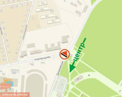 Prismatron, Prism A in Kharkiv Novgorods'ka st. - Dinamivs'ka st. (A) - 109838 scheme