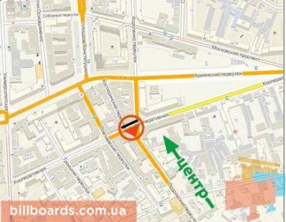 Scrolller, Scroll  in Kharkiv Kosturinskij per., 5 / Kooperativnaa st. - 155323 scheme