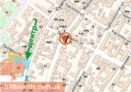 Scrolller, Scroll A in Kharkiv Aroslava Mudrogo st. (kolis. Petrovs'kogo st.), 6/8 / Mironosic'ka st., 48 - 155327 scheme