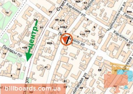 Scrolller, Scroll A in Kharkiv Aroslava Mudrogo st. (kolis. Petrovs'kogo st.), 6/8 / Mironosic'ka st., 48 - 155329 scheme