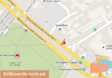 Scrolller, Scroll  in Kharkiv Moskovskij av. - Akira st. - 162999 scheme