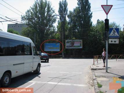 Billboard A in Khmelnitsky Mira av. - Mirnogo st. Photo 1