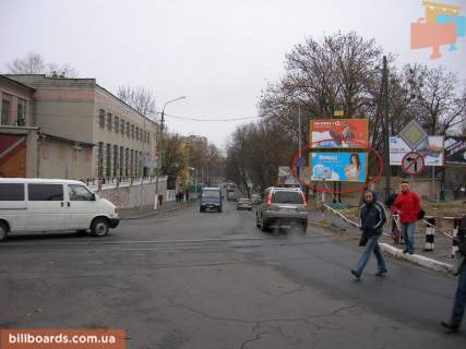 Billboard A in Khmelnitsky Puskina st. - Franka st. Photo 1