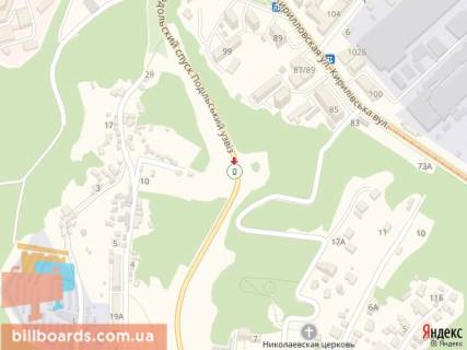 Citylight A in Kyiv Podil's'kij uzviz, 38 scheme