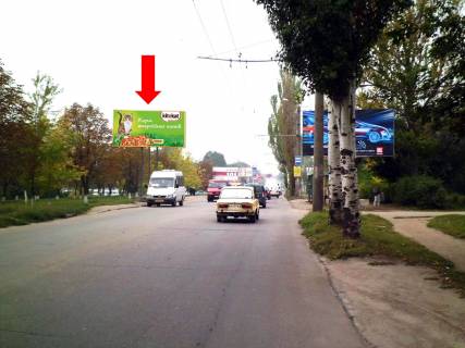 Billboard B in Kropyvnytskyi (Kirovograd), 3x6  Tamma st. (kol. Geroiv Stalingradu st.) / Volkova st., rinku, Budinku mebliv Photo 1