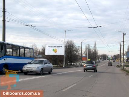 Billboard B in Kropyvnytskyi (Kirovograd) Suhevica Romana st. (kolis. Lejtenanta Smidta st.) - Lermontova st. Photo 1