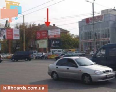 Billboard A in Krivy Rig Lermontova st., 26a, verhnij, pravij Photo 1