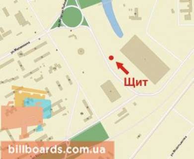 Billboard B in Krivy Rig 30-ricca Peremogi pl., 1 scheme