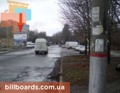 Billboard B in Krivy Rig Golovka st., 1b - Marsaka st. Photo 1
