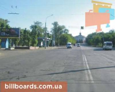 Billboard B in Krivy Rig Rakitina st. (kolis. Nogina st.), 31 - Nevs'ka st. Photo 1