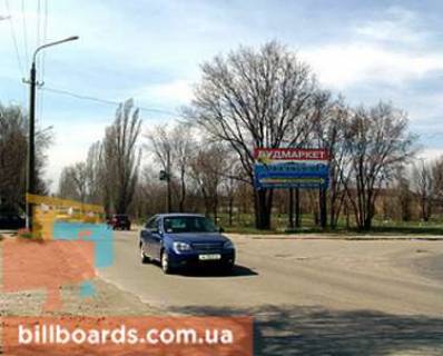 Billboard A in Krivy Rig Bikova st. - Avramenko st. (kolis. Kornijcuka st.) Photo 1