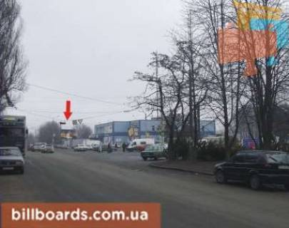 Billboard A in Krivy Rig Magistral'na st. (Buvsi. Kirilenko st.), 87 - Kokcetavs'ka st. Photo 1