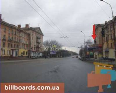 Billboard A in Krivy Rig Rakitina st. (kolis. Nogina st.) - Simbirceva st., 1 Photo 1