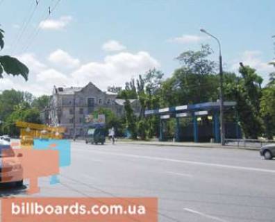 Billboard A in Krivy Rig Rakitina st. (kolis. Nogina st.), 31 - Nevs'ka st. Photo 1