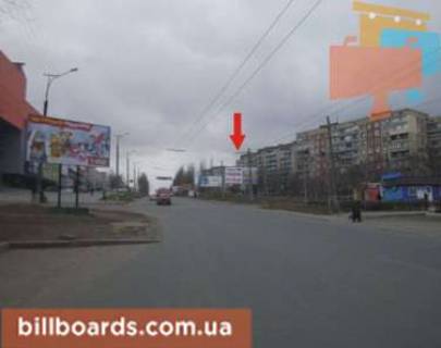 Billboard A in Krivy Rig Kresovs'ka st., 27 - Sokolovs'ka st. Photo 1