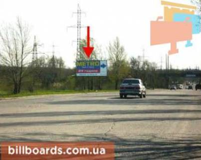 Billboard B in Krivy Rig Ob'izna st. - Simonova st. Photo 1