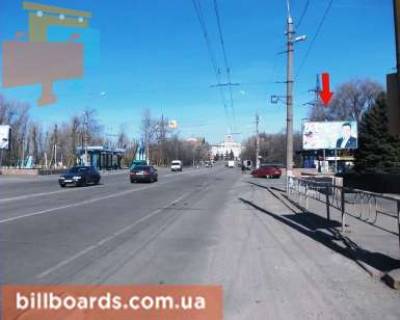Billboard A in Krivy Rig Rakitina st. (kolis. Nogina st.), 38 - Nevs'ka st. Photo 1
