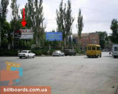 Billboard A in Krivy Rig Vizvolenna pl., 3 - Haritonova st. Photo 1