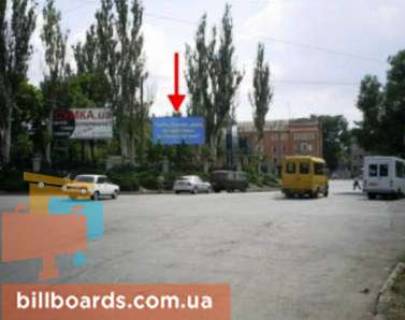 Billboard A in Krivy Rig Vizvolenna pl., 3 - Haritonova st. Photo 1