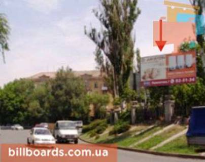 Billboard A in Krivy Rig Vizvolenna pl., 1 - Lermontova st. Photo 1