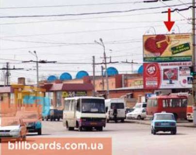 Billboard A in Krivy Rig Lermontova st., 42a - Starovokzal'na st. (kolis. Uric'kogo st.) Photo 1