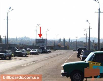 Billboard B in Krivy Rig Starovokzal'na st. (kolis. Uric'kogo st.) - Glinki st. Photo 1