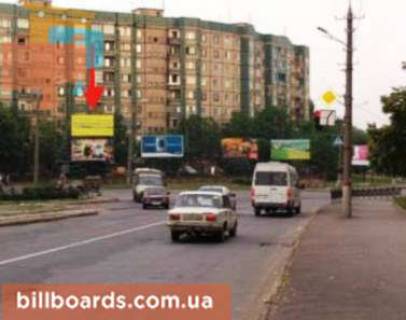 Billboard A in Krivy Rig Ukrains'ka st., 2 - Svato-Mikolaivs'ka st. (kolis. Lenina st.) Photo 1
