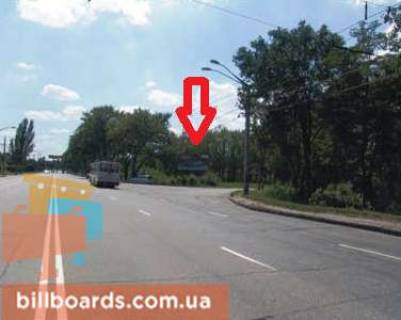 Billboard A in Krivy Rig Dnipropetrovs'ke sose st., 28 Photo 1