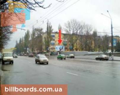Billboard A in Krivy Rig Volodimira Velikogo st. (kolis. Meleskina st.), 16 - Teslenko st. Photo 1