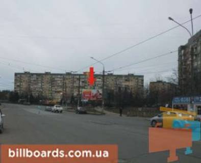 Billboard A in Krivy Rig Ukrains'ka st. - Svato-Mikolaivs'ka st. (kolis. Lenina st.) Photo 1