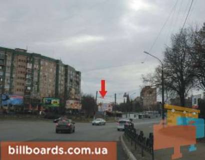Billboard B in Krivy Rig Ukrains'ka st. - Svato-Mikolaivs'ka st. (kolis. Lenina st.) Photo 1