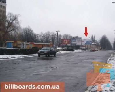 Billboard B in Krivy Rig Teresenko st. (kolis. Fedorenko st.), 1 - Korolenko st. Photo 1