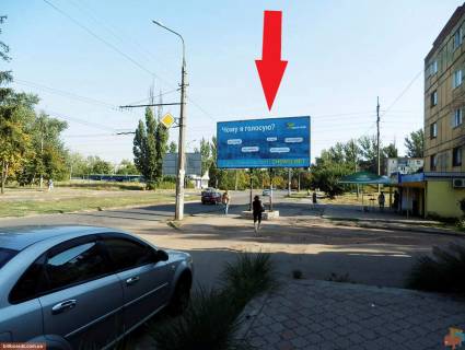 Billboard A in Krivy Rig Vatutina st., 52 - Griboedova st. Photo 1