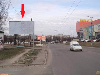 Billboard B in Krivy Rig 4-j Zaricnij mkr. - Kresivs'ka st., bila TC "Terra" Photo 1