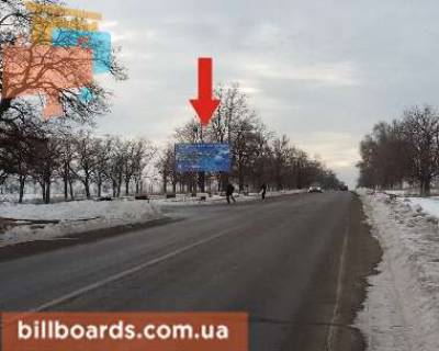 Billboard B in Krivy Rig Kirovograds'ke sose, v'izd v misto Photo 1