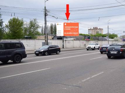 Billboard B in Kyiv, 3x6  Lugova st. - st. Berezans'ka, na svitlofori, v storonu st. Avtozavods'ka, st. Visgorods'ka Photo 1