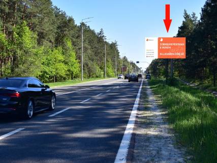 Billboard A in Kozin, 3x6  Stolicne sose st., bila zupinki "Pansionat" Sokil ", v storonu z Kieva Photo 1