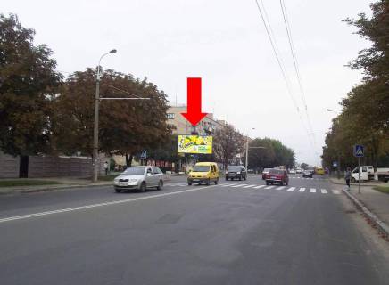 Billboard B in Lutsk, 3x6  Rivnens'ka st. / Kozakova st., z centru Photo 1