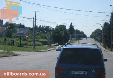Billboard  in Lutsk Rovenskaa st., 154, gostinicy  "Okolica", v centr Photo 1