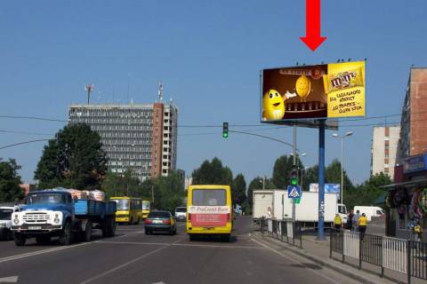 Billboard A in Lviv, 3x6  Sevcenka st., 358, bila TC "VAM", supermarketu "Sil'po" Photo 1