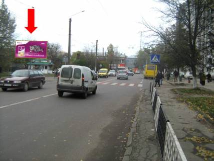 Billboard B in Lviv, 3x6  Patona st., 2/2 / Kricevs'kogo st., v bik Vigovs'kogo st. Photo 1