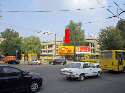 Billboard A in Lviv, 3x6  Vigovs'kogo st., 29 / Patona st. Photo 1