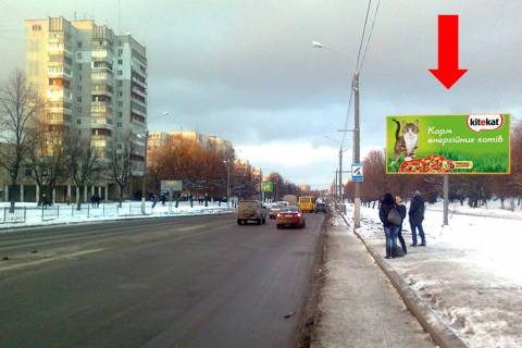 Billboard A in Lviv, 3x6  Pasicna st. / Vasingtona st., bila TRC "METRO", zupinki Photo 1