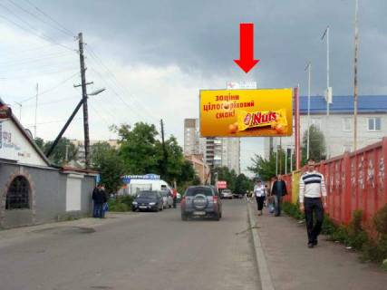 Billboard A in Lviv, 3x6  Sirec'ka st., bila supermarketu "Nova linia" Photo 1