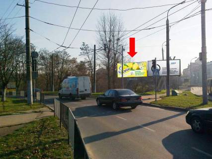Billboard A in Lviv, 3x6  Sajvo st. / Gorodoc'ka st. Photo 1