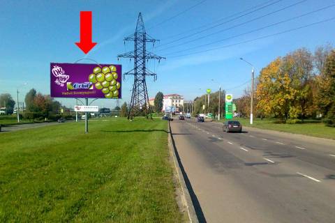 Billboard A in Lviv, 3x6  Lugans'ka st., bila AZS, v bik Strijs'koi st. Photo 1