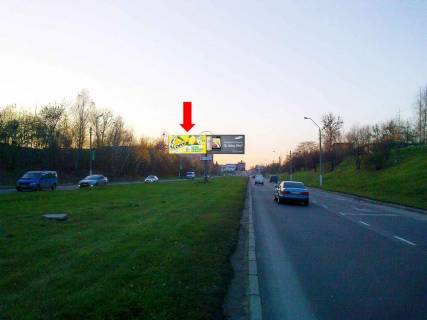 Billboard  in Lviv Hutorovka st., 4, razdelitel', naprotiv optovogo rynka "Suvar", v storonu Stryjskoj av., levyj Photo 1