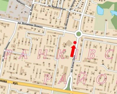 Prismatron, Prism A in Lviv, 3x6  Knagini Ol'gi st., 59A, navproti TC "L'viv", supermarketu "Fokstrot", akvaparku - 19121 scheme