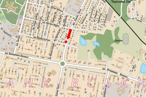 Prismatron, Prism A in Lviv, 3x6  Knagini Ol'gi st., 51 / Bojcuka st., bila zupinki, v bik Volodimira Velikogo st., TC "L'viv", supermarketu "Fokstrot", "McDonald''s" - 19128 scheme