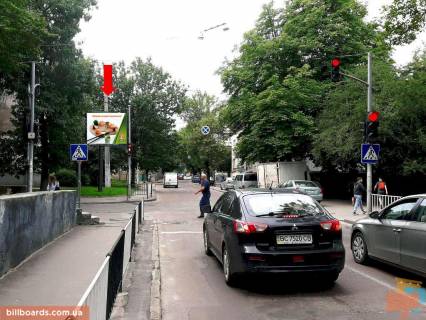 Scrolller, Scroll A in Lviv, 2.3x3.14  Geroiv UPA st. / Vasil'kivs'kogo st., svitlofor, z centru - 173067 Photo 1